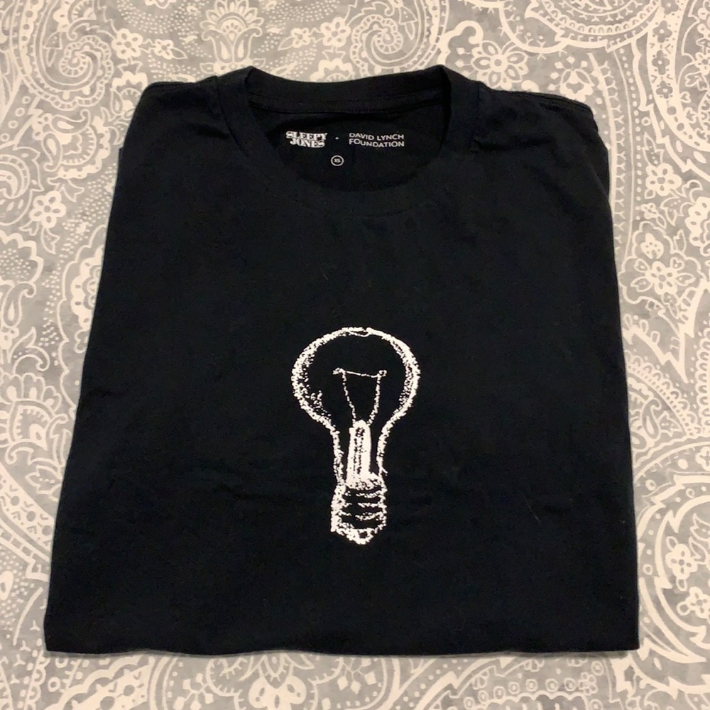 Sleepy Jones David Lynch lightbulb tee